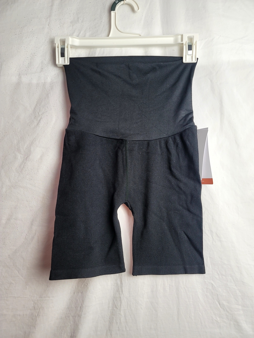 Ingrid & Isabel Black High-Waist Bike Shorts